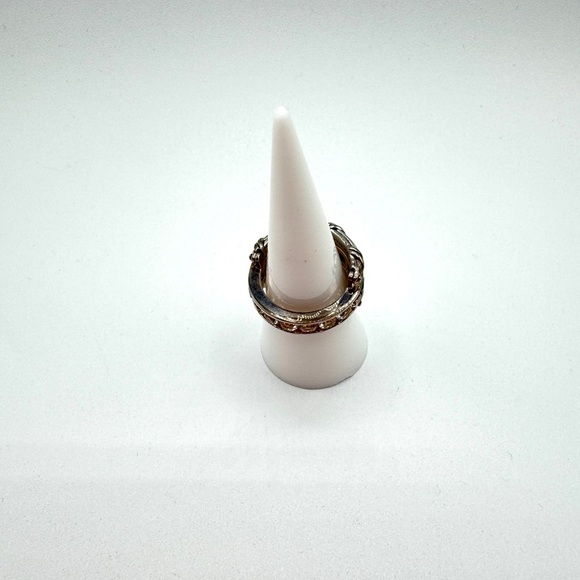 PETER THOMAS ROTH White Topaz,Black Spinel
Reversible Ring in Sterling Silver - Picture 11 of 11